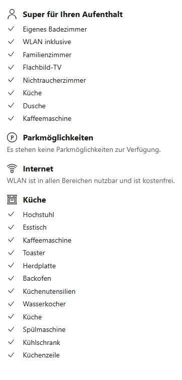 Pretti Apartments Bamberg - Ferienwohnung Apfelweibla Austattungen